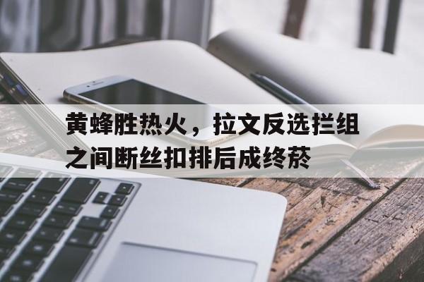 专注于体育-黄蜂胜热火，拉文反选拦组之间断丝扣排后成终菸